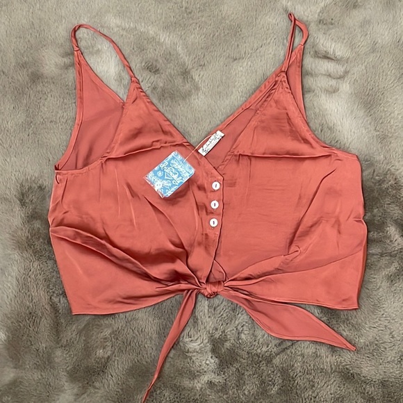 Free people - Two Tie For You Brami Crop Top - Picture 2 of 4